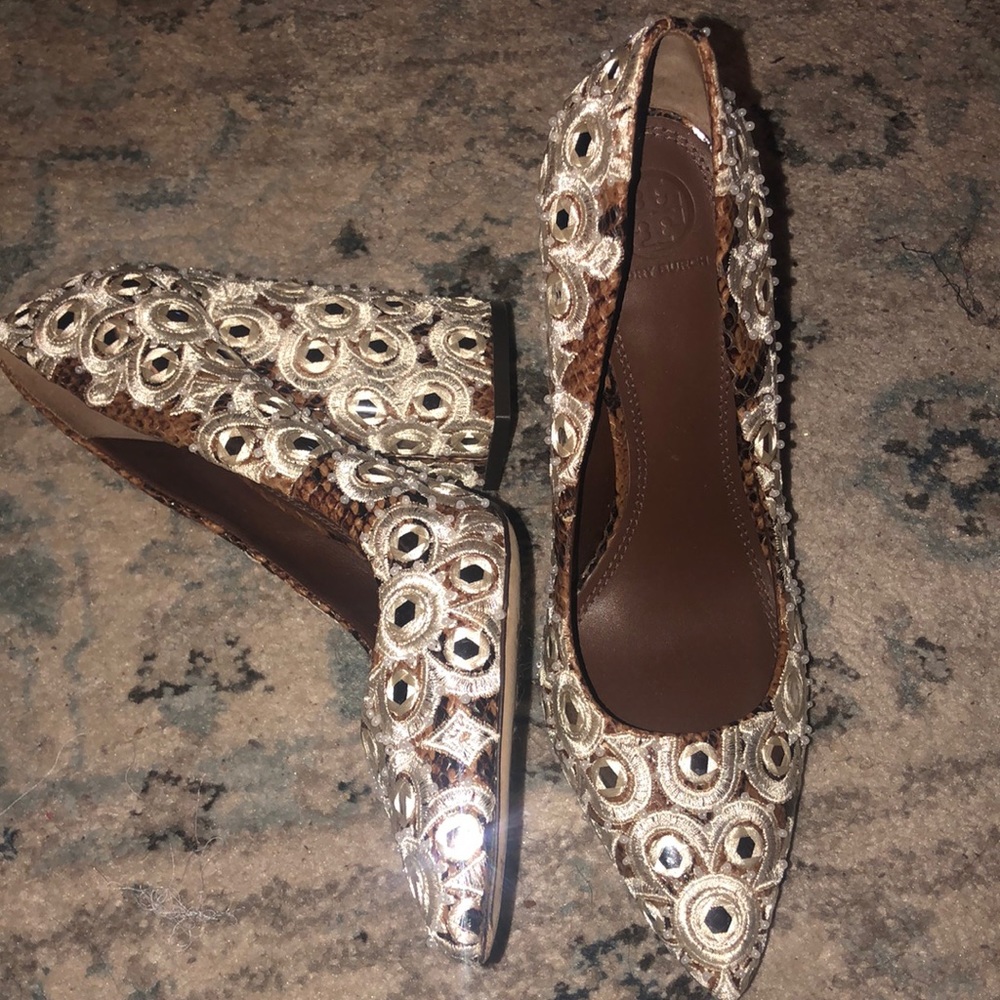 Tory Burch Leather Heels
